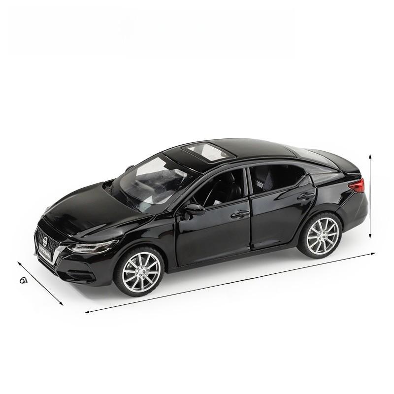 

Alloy Sylphy Car Toys Model 132 Scale Light Sound Collectors Gift Enthusiasts чёрный