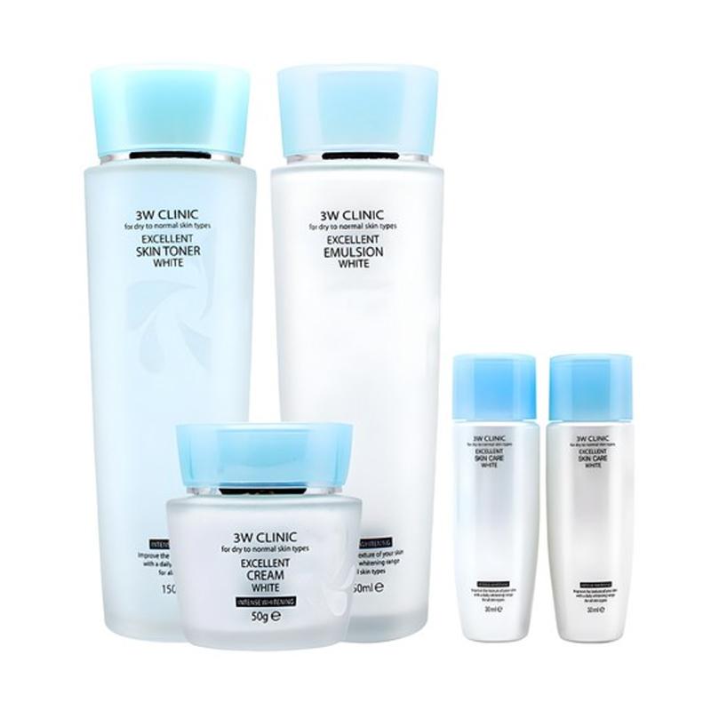 3W Clinic Excellent White Skin Care Set