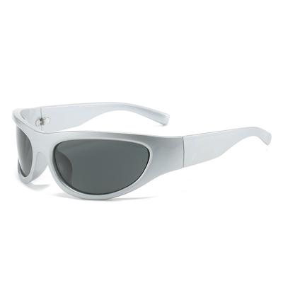Neue Zukunftstechnologie Sense Sonnenbrille Konkave Form Foto Sport Sonnenbrille Welle Y2K Spice Girl Reitsonnenbrille