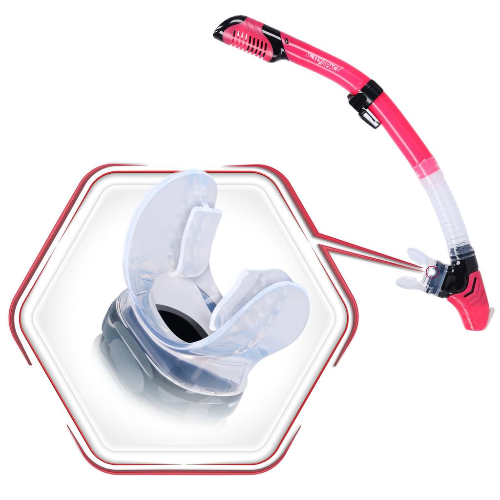 Diving Mask & Snorkel Set For Snorkeling - - Mf05