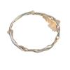 Korean Möbius Twist Bracelet: Women's High-End 2024 Design, Simple Wave-Inspired Ring.
