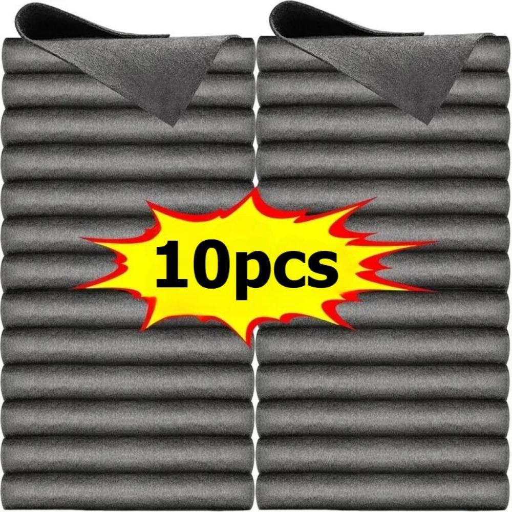 Thickened Magic Cleaning Cloth No Watermark Glass Wiping Cloth Reusable Window Glass Cleaning Cloth Rag Kitchen Towel