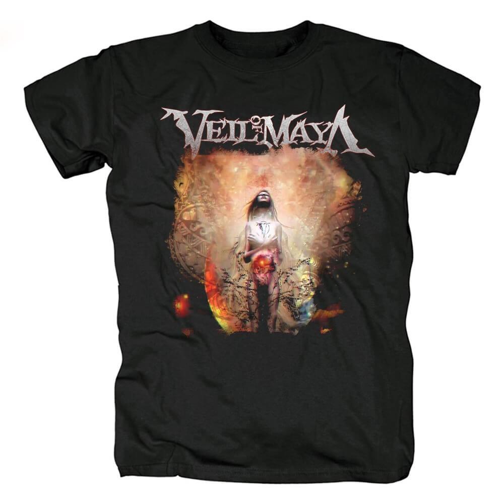 New Veil Of Maya Band Eclipse Cover T Shirt S-5XL Cotton Black For Fans BT473 Unisex T-Shirt XXXXL