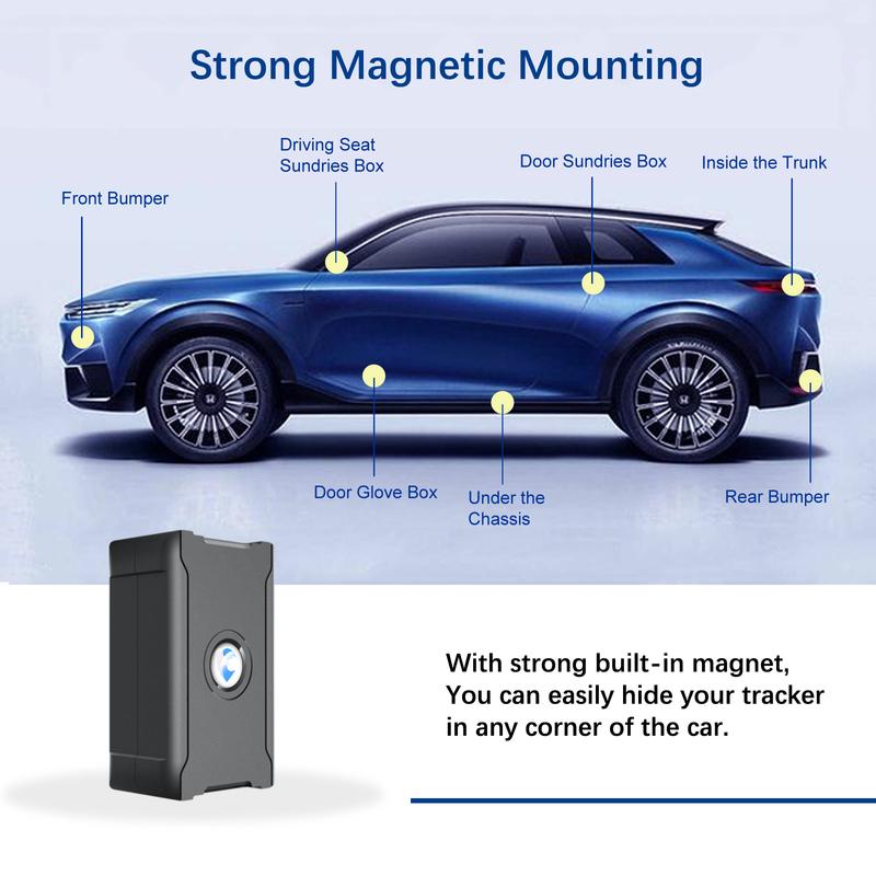Magnetic Mini GPS Tracker for Car Locator with Sim Anti Theft