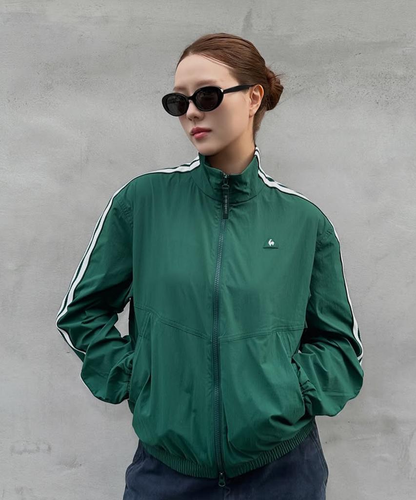Lecoq Uni Sunday Single-Layer Jacket - Green (Qq323Ljk81) (A Type)