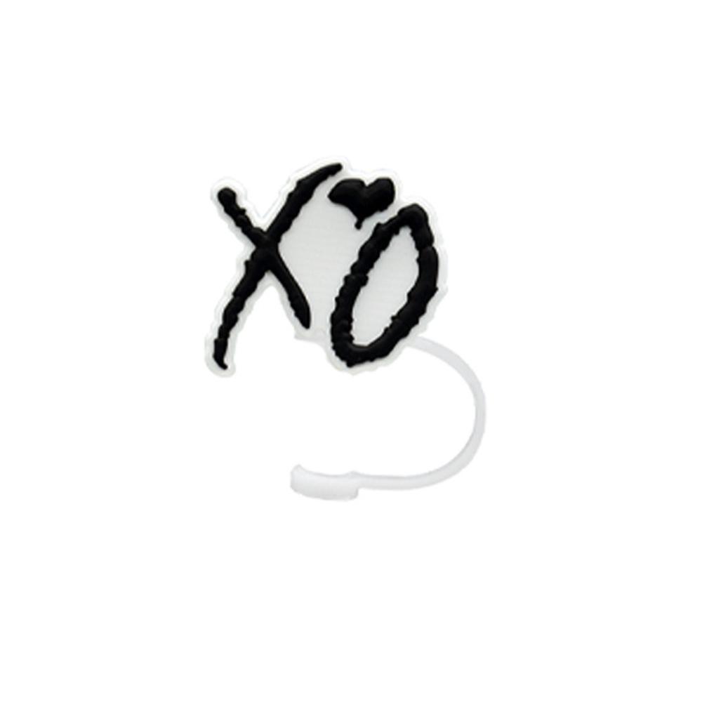 Valentine's Day Straw Stopper Hygienic Straw Tips Cover Silicone Straw Plug Colorful Water Cup Dust Cap For Office Parties