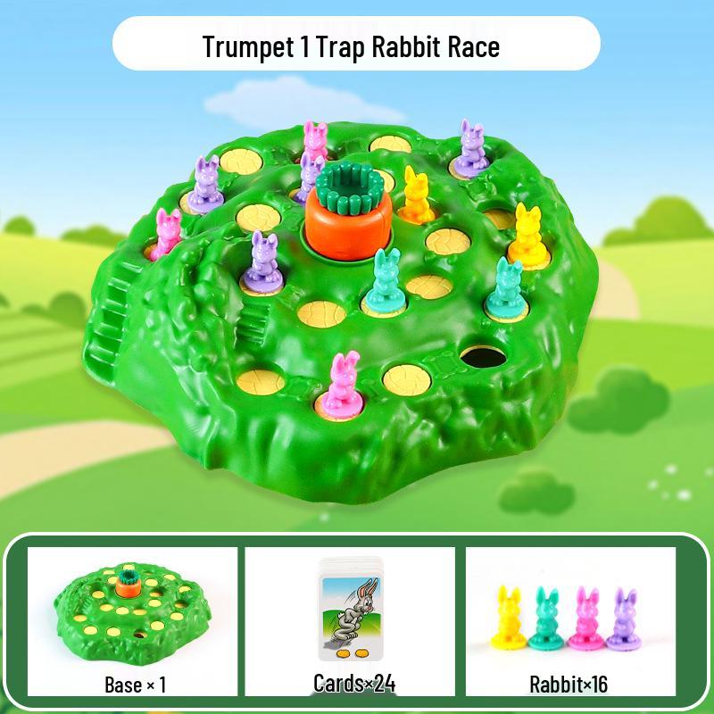 

Морковь Кролик Кросс: Интерактивная настольная игра для родителей и детей