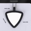 Adjustable Silicone Necklace Guitar Accessory Necklace for Guitar Pick Organization Electric Bass Musician Present