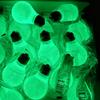 Soft Squishy Light Bulb Maltose Luminous Squeeze Toy Slow Rebound Sensory Fidget Toy Anxiety Relief Novelty Decompression Gift