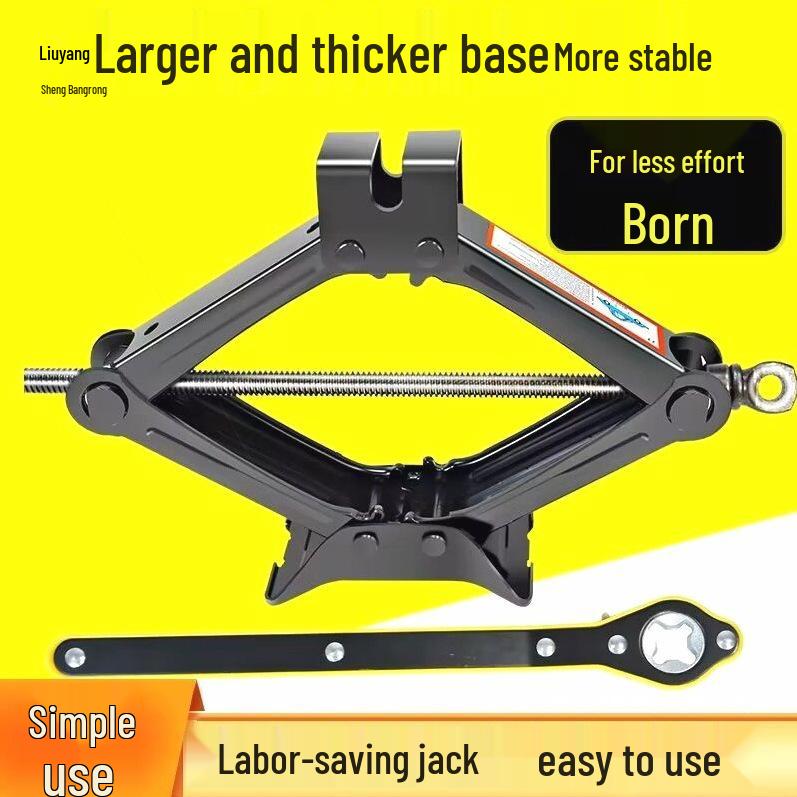 German Import Hand Crank Jack for Sedan Tire Changes