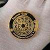 1Pc Golden Tarot Wishing Coin Lucky Coin Gold Plated Coin Sun Moonlight Constellation Commemorative Coin Love Coin
