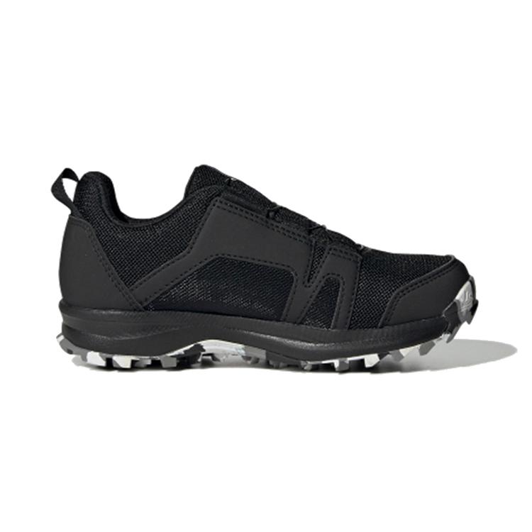adidas Terrex Agravic Boa K Vintage Abriebfest Niedrig geschnitten Kinder Laufschuhe Schwarz Kinder EF3635