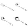 Stainless Steel Kitchen Utensils With Wall Mount For Durable Cooking And Storage