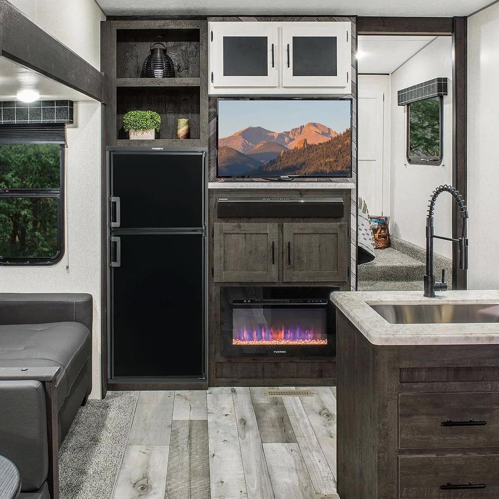 2 Pack 332900 RV Refrigerator Door Handle For Dometic,Refrigerator Parts For Dometic DM2872 DM2672 DM2682 DM2882,RV Camper Fridge Door Handle Holder