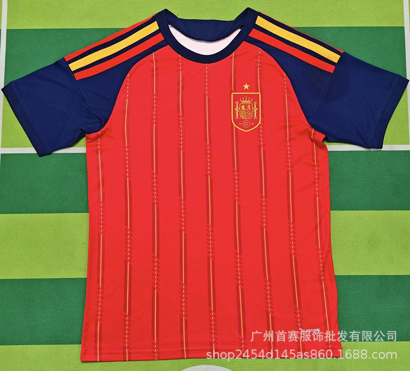 2627 Football Jersey 2026 27 National Team Jersey Argentina Spain Mexico Italy Hot Sale