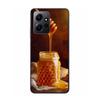 Golden Honey Dripping From Honeycomb Phone Case For Redmi Note 14 15 Pro 5G 13 12 Pro Plus 11 11T 11E 11S 10 Pro 10S 9 9S Cover
