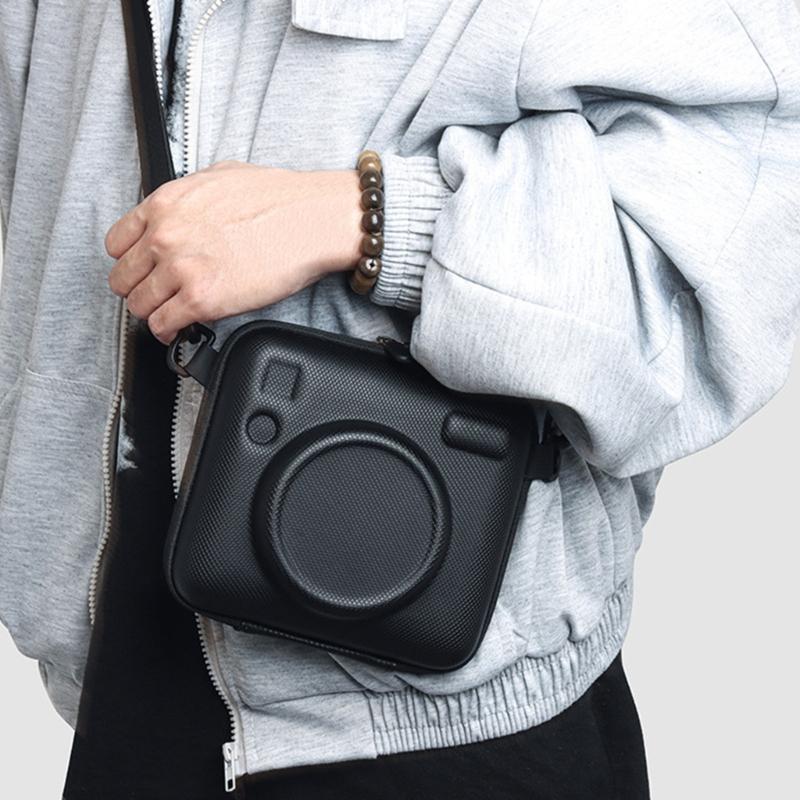 Lightweight Protective Camera Bag for WIDE EVO/SQ Instantly Photography with Quickly Access Zippers Design Shoulder Bag