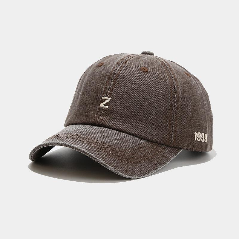 Spring and summer outdoor sunshade cap men's and women's fashion versatile Z letter sports and leisure baseball cap spring and autumn
