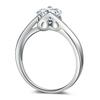 Lindon Klassisk Kopparlegering Zirkon Ring Dam Smycken Bröllopslöfte Festpresent