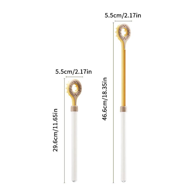 Double Sided Teeth Itchy Scratch Portable Scratcher Magnetic Ball Telescopic Scalable Scratch Back Scratch Tool Point Massage