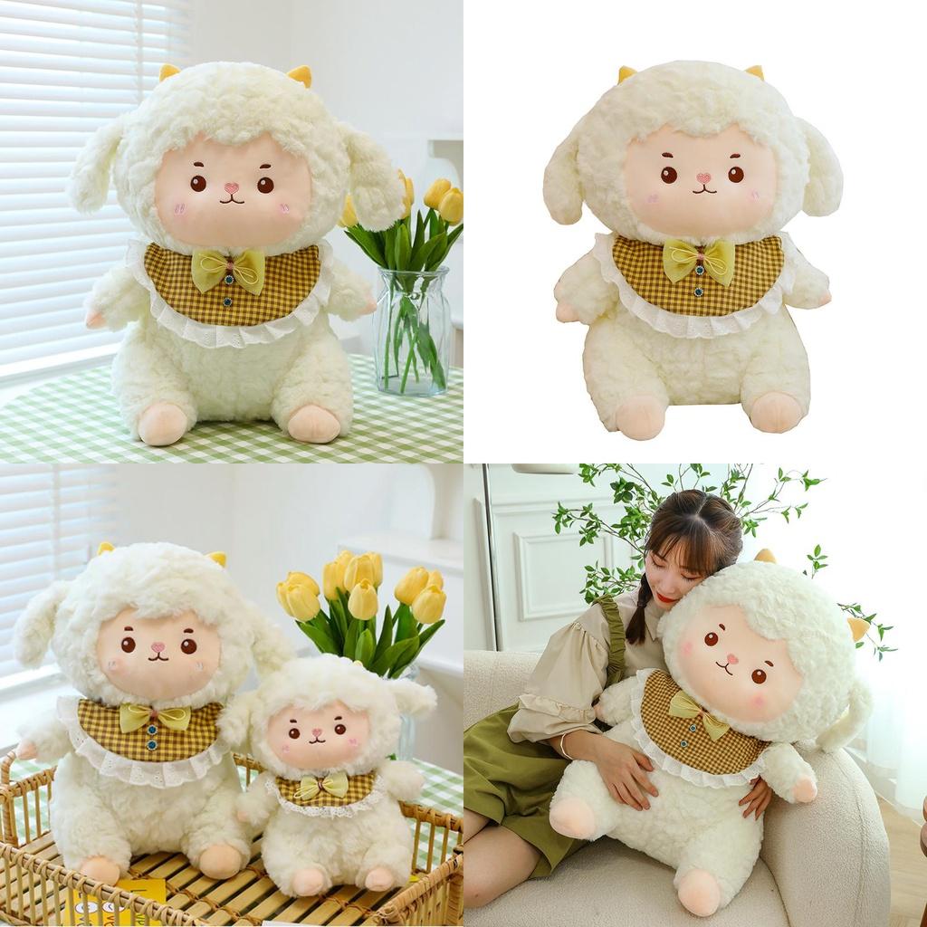 Cute Cloud Sheep Plush Toy For Girls Ideal For Sleeping And Cuddling Wholesale Birthday Gift