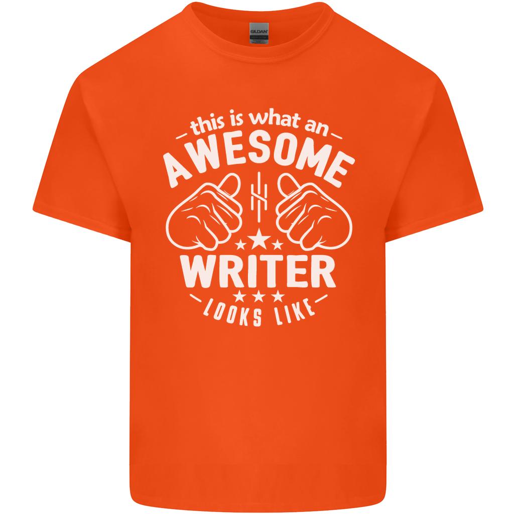 This Is What an Awesome Writer Looks Like Unisexs Light Cotton TShirt