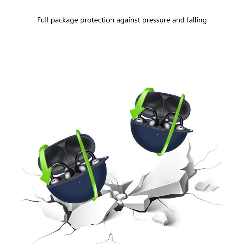 Schutzhülle für FreeClip Ohrhörer Ladeetui Staubdicht & Stoßfest Weiche Silikonhülle