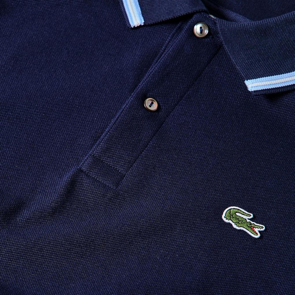 Lacoste Womens/Ladies Tipped Slim Short-Sleeved Polo Shirt