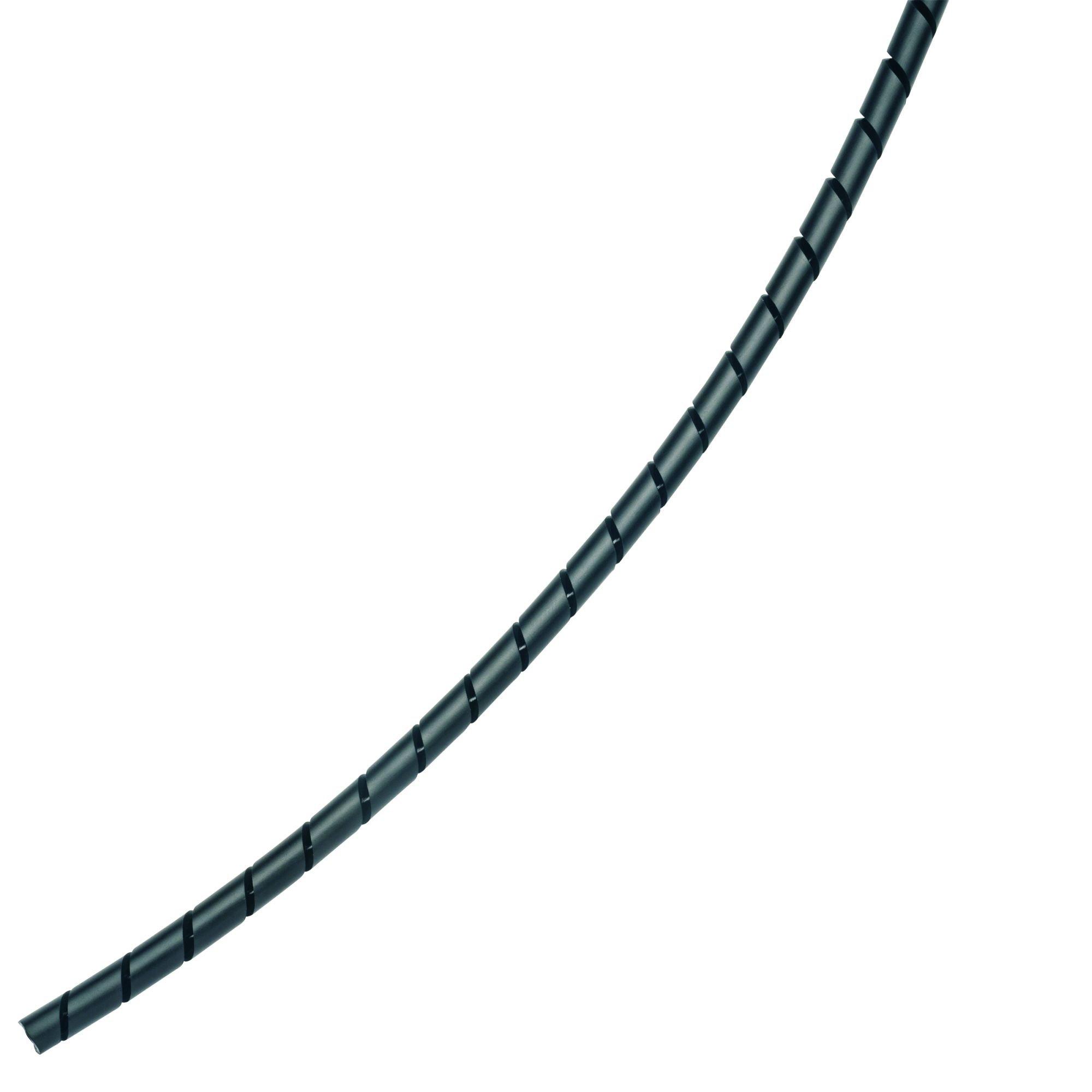 

Panduit Spiral Wrapping, Polyethylene, Weather-Resistant Black, T25F-C0