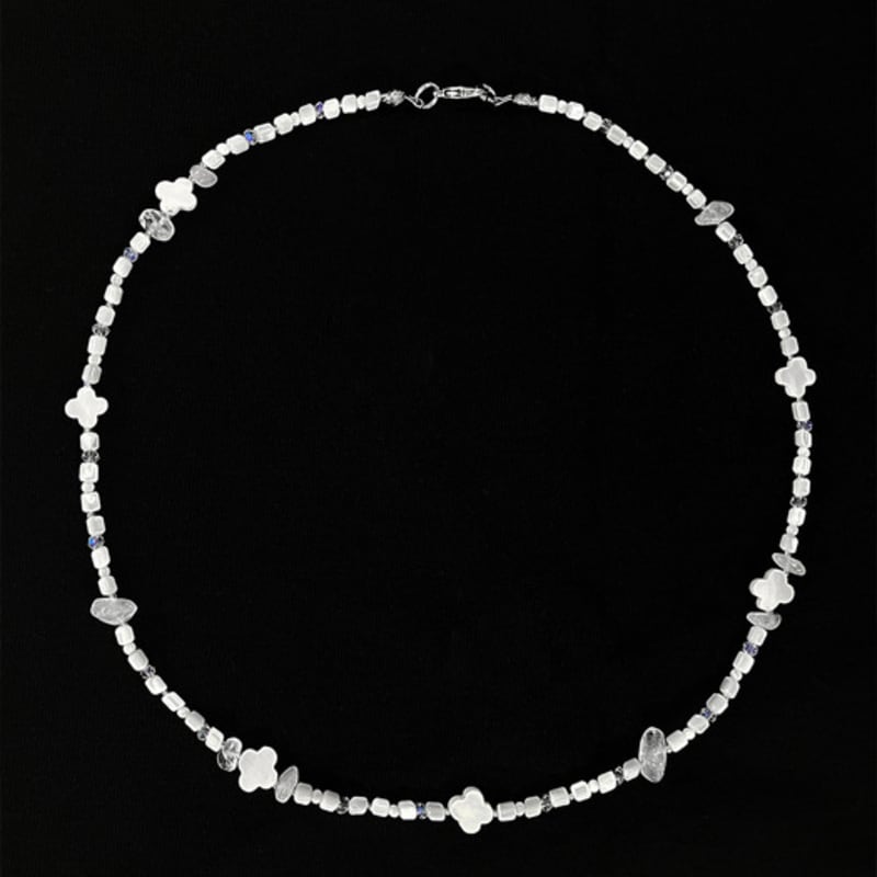 

Rubati Necklace_WHITE TETHYS NACRE ONE