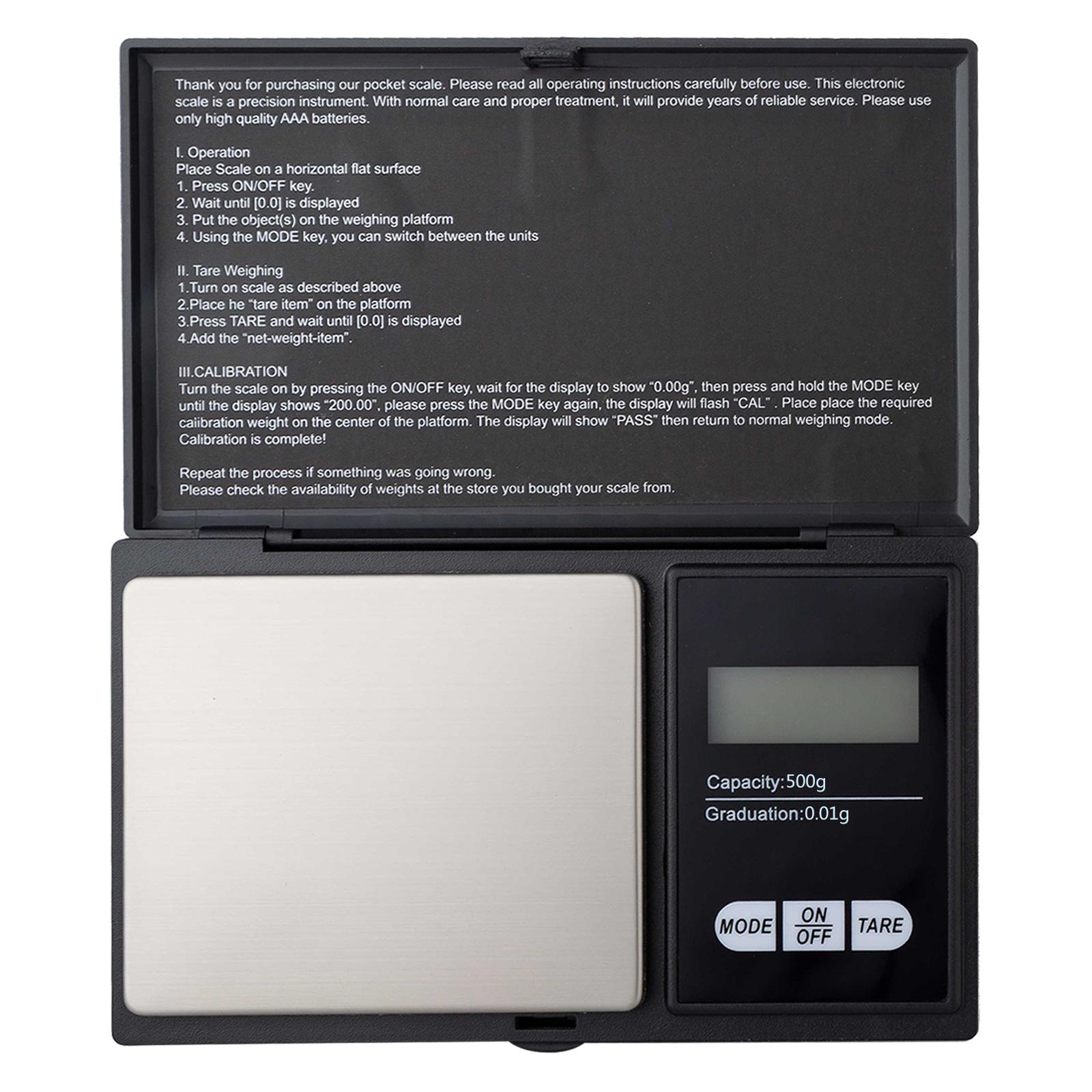 Household Kitchen Scale Food Baking Scale Measuring Tool StainlessSteel Platform 1