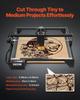 Laser Engraver Laser Engraving Machine 20W Compressed Spot Eye Protection
