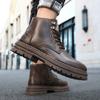 Luxury Men Boots Autumn Winter Slippers Warm Men Shoes Sneakers Male Tenis Shoes Boots Men Sneakers Winter High Top Shoes for Men