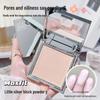Soft Focus Silver Loose Powder: Oil-Control, Pore-Hiding, Long-Lasting, Waterproof, and Sweatproof Concealer