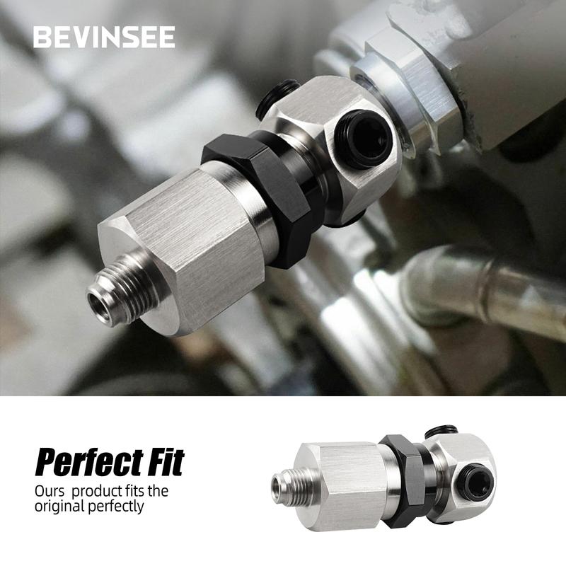 BEVINSEE Oil Pressure Sensor Adapter for Honda for Acura K Series K20 K24 1/8 BSPT Thread