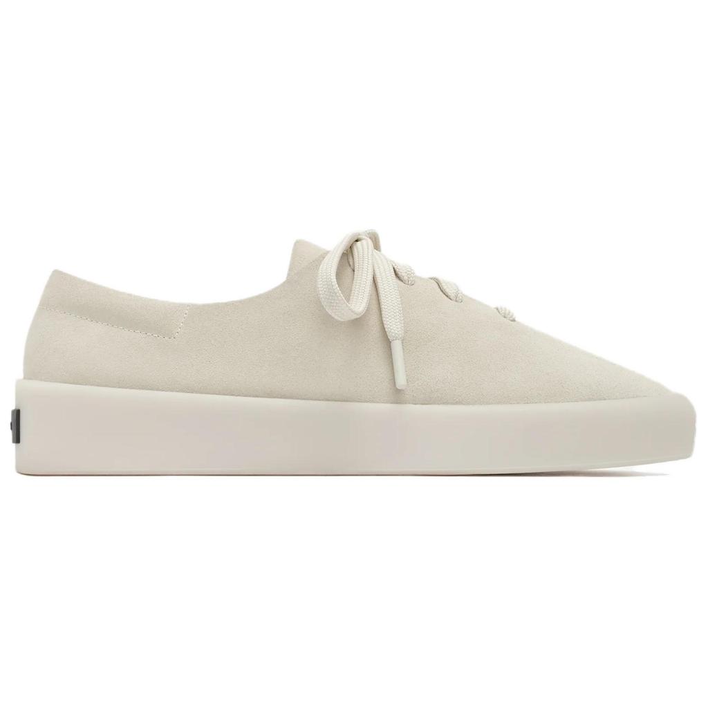 Fear of God 101 Suede Round Toe Vintage Low Top Sneakers Unisex Sneakers Beige FGE280-8109SUE-BONE