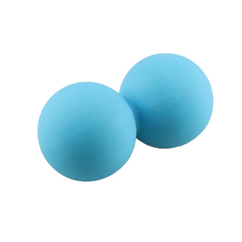 Silicone Muscle Relaxation Massage Ball - Solid Fitness & Training Peanut Ball for Foot Sole