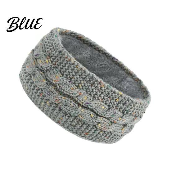 Fashionable Twist Knit Head Wrap Winter Headbands for Women Thickened Knitted Ear Warmers Cold Thermal Protection Ears And Forehead Weather