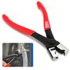 Car Clip Fuel Oil Water Hose Pipe Tube Clamp Fastener Hose Clamp Plier Oil Hose Crimping Plier R Type Collar Car Repair Tool