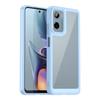 Kolorowe Przezroczyste Etui TPU dla Motorola Moto G05 G15 Power G35 G55 G75 G85 5G E15 Pokrowiec Ochronny Przezroczyste Fundas Coque Capa