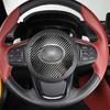 Real Carbon Fiber Steering Wheel  Sticker Cover Trim For Toyota Supra 19-22