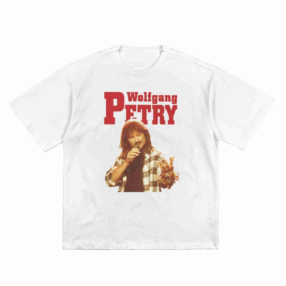 Wolfgang Petry Classic Short Sleeve Tee 100% Cotton T-Shirt