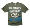 Women's Police Shirt Policeman's Girlfriend Shirt Girlfriend Gift Ideas
