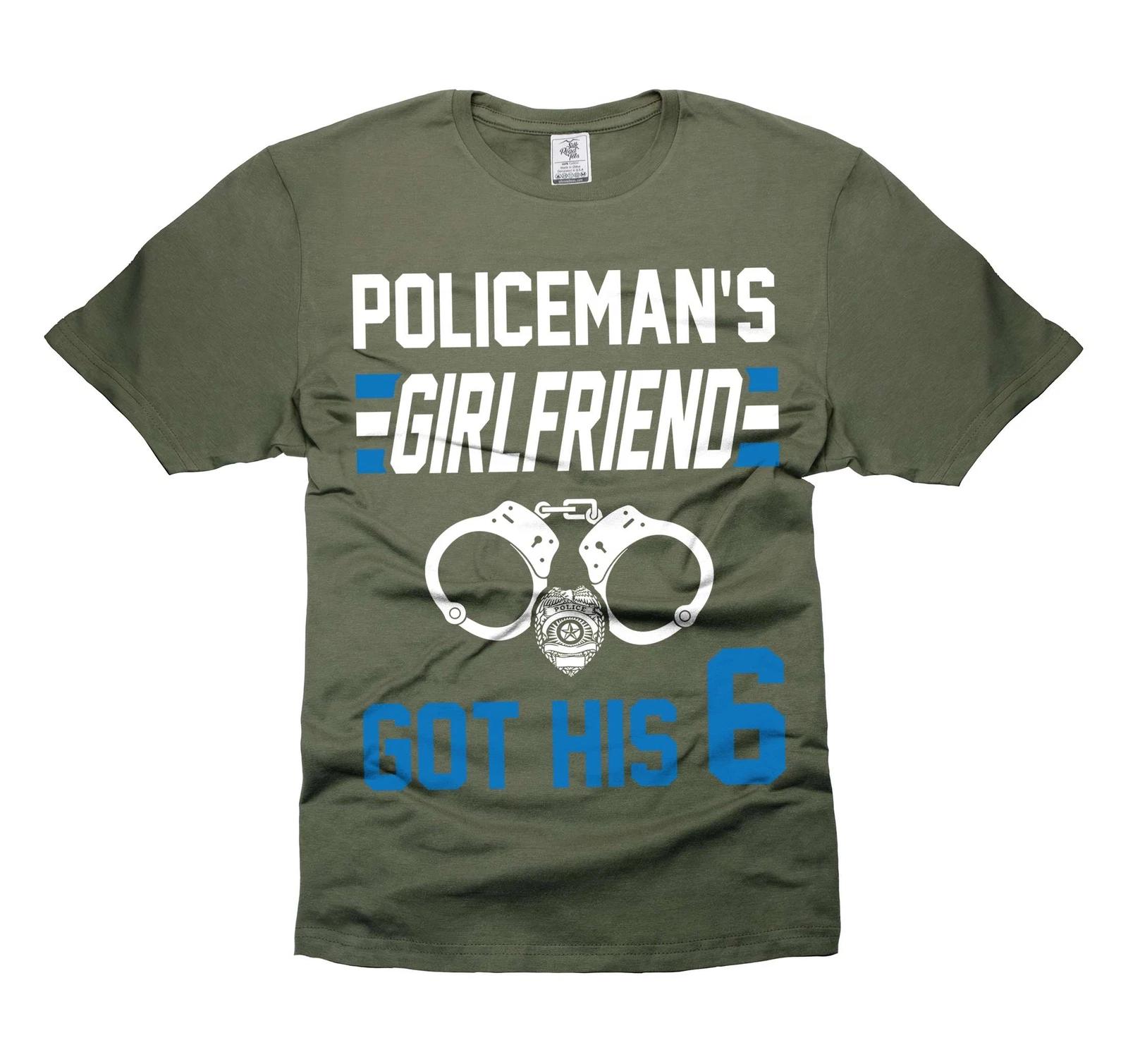 

Women s Police Shirt Policeman s Girlfriend Shirt Girlfriend gift ideas S