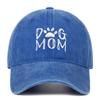 Retro Letter Embroidery  Dog Dad Baseball Caps Washed Cotton  Adjustable Casual Hat Hip Hop Streetwear y2k Cap