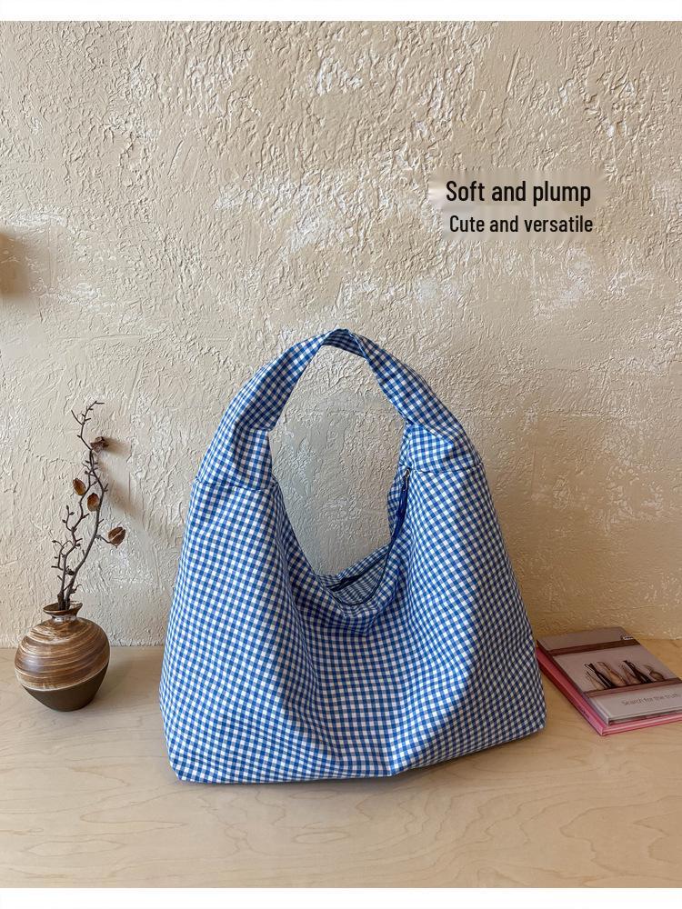 Polka Dot Corduroy Tote Bag - Women's 2026 Versatile Shoulder & Handheld Bag
