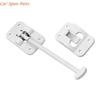 Y4UA 6Inch Door Holder Catch for Trailer Campers Replacement T-Style Door Hold Hook Plastic Catch Holder