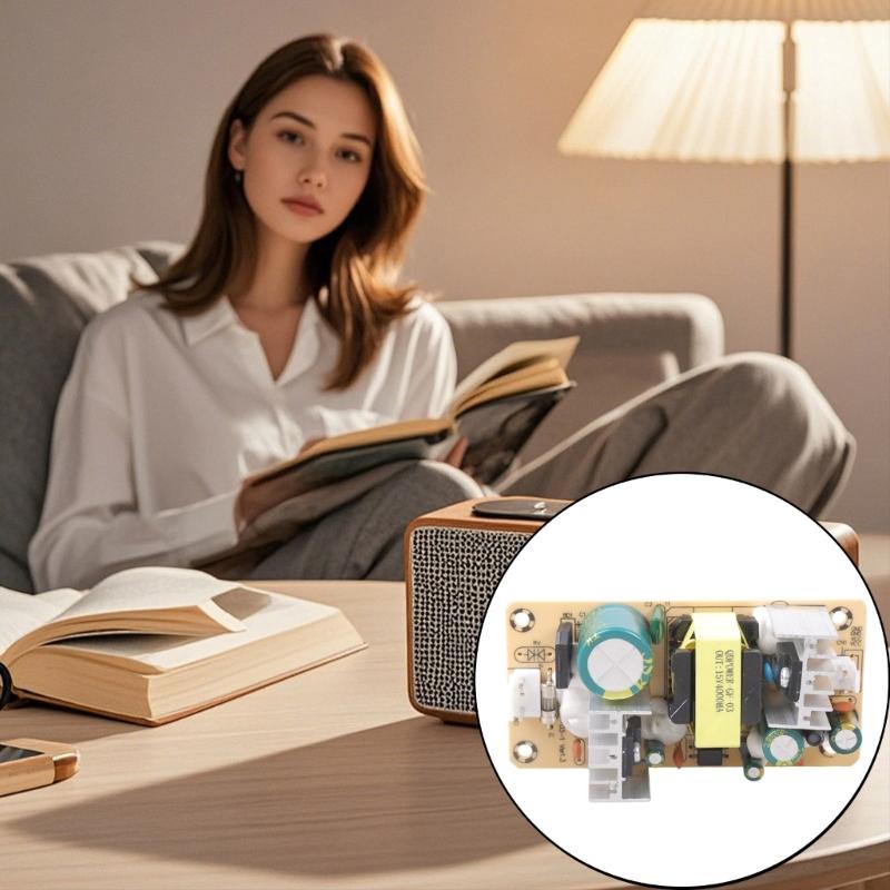 Universal AC to Power Converters Board 100-240V Input 15V 4A Output 60W with Multiple Safety Protections Ideal for Home Appliances and Monitoring