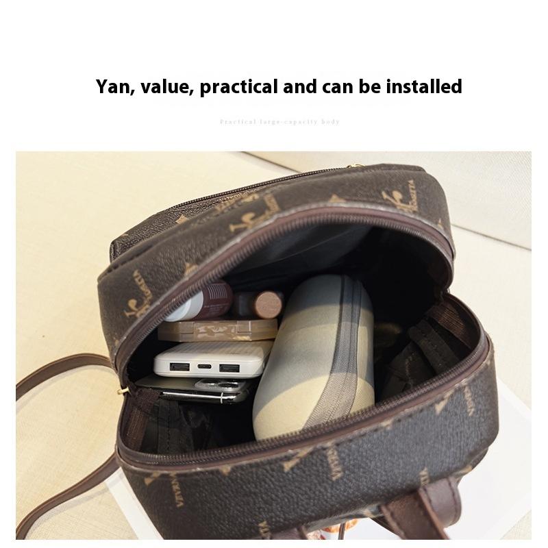 Tooxika Printed Backpack Two-piece Ladies Bag Girls Backpack