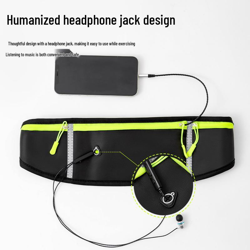 Unisex Waterproof Shockproof Waist Bag for Running, Cycling, and Sports